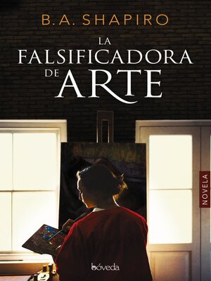 cover image of La falsificadora de arte